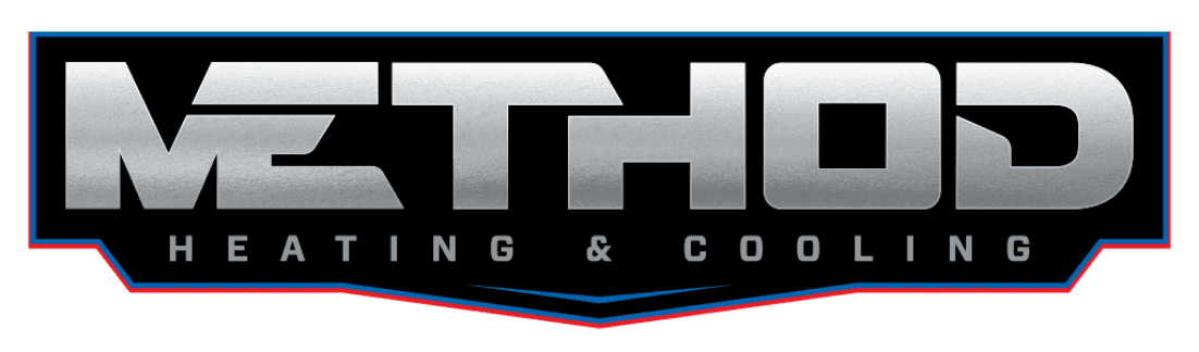 Logo for Method Heating & Cooling, a residential and commercial HVAC company in Draper, UT.